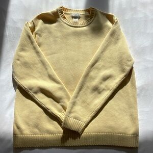 LL Bean Men’s 100% cotton sweater - Size L